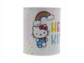 Skarbonki - HELLO KITTY skarbonka metalowa 12x10cm POJEMNA - miniaturka - grafika 1