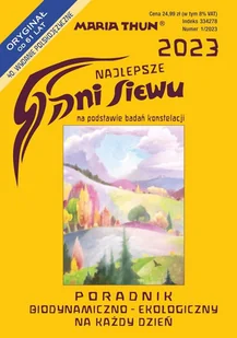 Kalendarz Dni siewu - Kalendarze Kalendarz Dni siewu - Kalendarze - miniaturka - grafika 2