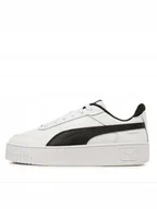 Sneakersy damskie - Puma Sneakersy Carina Street 389390 03 Biały - miniaturka - grafika 1