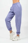 Spodnie sportowe damskie - Damskie dresy Nebbia GYM TIME Oversized Joggers With Pockets purple S - miniaturka - grafika 1