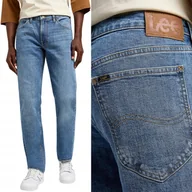 Spodnie męskie - Lee DAREN Country Road PROSTE SPODNIE JEANSOWE BLUE DżINS W30 L32 - miniaturka - grafika 1