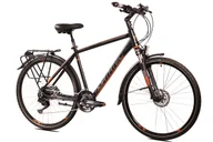 Rowery - Bergon DB CUES 2x9 czarno-pomarańczowy 18" - miniaturka - grafika 1