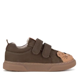 Sneakersy Lasocki Kids OCEANO CI12-3095-03(III)CH Khaki - Buty dla chłopców - miniaturka - grafika 1
