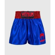 Spodnie sportowe męskie - Venum Spodenki Muay Thai Classic Shorts Navy Blue/Red - miniaturka - grafika 1