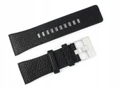 Akcesoria do zegarków - Pasek DIESEL DZ7376 czarny 28 mm - miniaturka - grafika 1