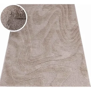 Dywan wewnętrzny MULTIDECOR Pisa fala 120 x 170cm Beżowy - Dywany - miniaturka - grafika 1