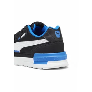 Dziecięce buty sportowe Graviton AC PUMA Black White Racing Blue - Buty dla dziewczynek - miniaturka - grafika 1