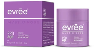 EVREE Mystic Rose Pro Age Kojąco-regenerujący krem na noc 50 ml - Kremy do twarzy - miniaturka - grafika 1
