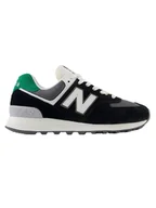 Trampki damskie - New Balance Skórzane sneakersy "WL574" w kolorze czarnym - miniaturka - grafika 1