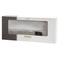 Obrusy i serwetki - Obrus dekoracyjny EMMA 30x40 Eurofirany biały/srebrny - miniaturka - grafika 1