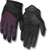Rękawiczki rowerowe - Giro Rękawiczki rowerowe damskie Xena czarno-fioletowe r. L - miniaturka - grafika 1