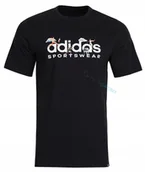 Koszulki męskie - ADIDAS WYGODNA KOSZULKA T-SHIRT BAWEŁNIANA LANDSCAPE SPORTSWEAR GRAPHIC L - miniaturka - grafika 1