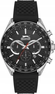 Zegarek Zegarek męski SLAZENGER SL.09.2179.2.01 czarny fashion na prezent - Zegarki męskie - miniaturka - grafika 1