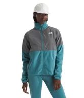 Kurtki damskie - THE NORTH FACE Damska kurtka polarowa Glacier Heavyweight Full Zip Algae Blue/Smoked Pearl, XS - miniaturka - grafika 1