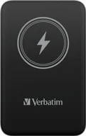 Powerbanki - Verbatim Charge 'n' Go 10000mAh Wireless Magnetic czarny - miniaturka - grafika 1