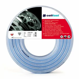 Cellfast Wąż techniczny T10 na stojak 50mb 12,5x2,5 mm 20-693 - Węże ogrodowe i zraszacze - miniaturka - grafika 1