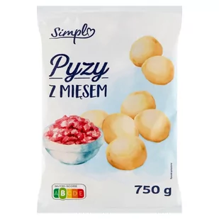 Simpl Pyzy z mięsem 750 g - Dania mrożone - miniaturka - grafika 1