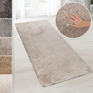 Dywany - Karat Flokati dywan shaggy Elite dywan do kuchni dywan do przedpokoju dywan do przedpokoju, beżowy, 80x200 cm - miniaturka - grafika 1
