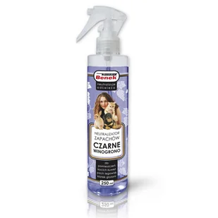 Certech Benek BENEK Neutralizator ZAPACHÓW SPRAY 250ML CZARNE WINOGRONO - Środki do usuwania zapachów - miniaturka - grafika 3