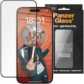 Szkła hartowane na telefon - Szkło hartowane PanzerGlass Ceramic Ultra-Wide-Fit Easy Aligner do iPhone 15 Plus - miniaturka - grafika 1