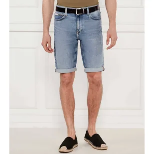 Calvin Klein Jeans Jeansowe szorty Slim Fit - Spodenki męskie - miniaturka - grafika 1