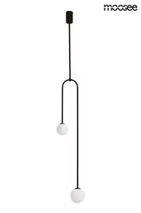 MOOSEE lampa wisząca LOW czarna - Lampy sufitowe - miniaturka - grafika 1