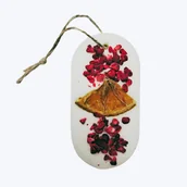 Zapachy do domu - Zawieszka zapachowa TROPIKALNE OWOCE wosk zapachowy zapach do szafy szuflady pokoju samochodu wosk sojowy naturalny zapach RAVINA ZW404 - miniaturka - grafika 1