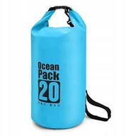 Torebki damskie - PLECAK WODOODPORNY OCEAN PACK DRY BAG TORBA 20L NIEBIESKA - miniaturka - grafika 1