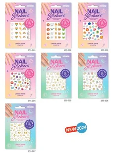 GLOBAL GIFT, Naily, Naklejki do zdobienia paznokci - Pasmanteria - miniaturka - grafika 1