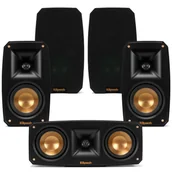 Głośniki i kolumny - Klipsch Reference Theater Pack 5.0 - Zestaw kolumn do kina domowego - miniaturka - grafika 1