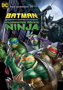 GALAPAGOS Batman kontra wojownicze żółwie ninja (DVD) - Filmy przygodowe DVD - miniaturka - grafika 1