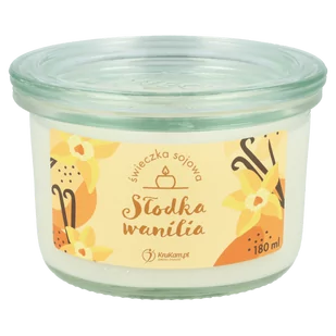 Świeczka sojowa Słodka Wanilia 150ml - Kisiel - miniaturka - grafika 1