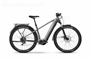 Haibike TREKKING 7 HIGH 2024 urban grey/white - gloss 27,5 cala - Rowery elektryczne - miniaturka - grafika 1