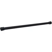 Akcesoria do armatury i ceramiki - Evg Trade Drążek do zasłony prysznicowej 120-220 czarny - miniaturka - grafika 1