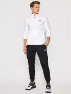 Bluzy męskie - Emporio Armani EA7 Dres 8NPV51 PJ05Z 22BA Biały Regular Fit - miniaturka - grafika 1