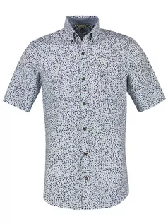 Koszule męskie - Lerros Koszula - Regular fit - w kolorze błękitno-granatowym - grafika 1