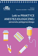 Podręczniki dla szkół wyższych - Leki w praktyce anestezjologicznej personelu pielęgniarskiego - książka - miniaturka - grafika 1
