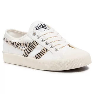 Trampki damskie - Trampki GOLA - Coaster Safari CLB003 Off White/Zebra - grafika 1