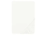 Prześcieradła - biberna Biberna 77866/221/340 Jersey Elastic prześcieradło z gumką Niebieski lodowy, biały, 180x200  - 200x220  0077866/001/322/001 - miniaturka - grafika 1