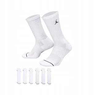 Nike U J ED CUSH PLY CREW 6PR HV6228-100 S - Skarpetki męskie - miniaturka - grafika 1