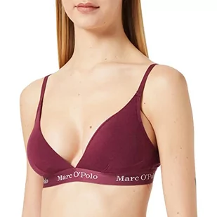 Marc O'Polo Body & Beach Damski biustonosz W-Triangle Bra Padded Bustier, bordowy, L - Biustonosze - miniaturka - grafika 1