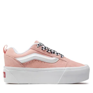 Tenisówki Vans Knu Stack VN000CP6LTP1 Light Pink - Trampki damskie - miniaturka - grafika 1