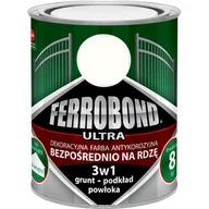 Farby olejne i specjalne - FERROBOND Farba antykorozyjna ULTRA połysk biały RAL 9010 0,25 l - miniaturka - grafika 1