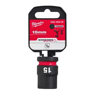 Nasadka udarowa 1/2 krótka 15 mm MILWAUKEE - Bity - miniaturka - grafika 1