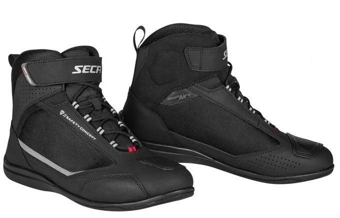 SECA TRAFFIC II Buty Motocyklowe Krótkie Miejskie Letnie Czarne Motor r. 36