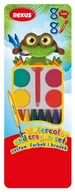 Przybory szkolne - Beniamin REXUS 078289 Zestaw farbek i kredek 078289 - miniaturka - grafika 1