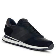 Półbuty męskie - Sneakersy Geox U Spherica Vseries U3612A 02243 C9999 Black - miniaturka - grafika 1