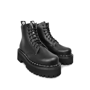 Botki Altercore 653 Black VEGAN - Botki damskie - miniaturka - grafika 3