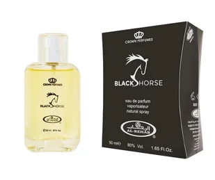 Al-Rehab, Black Horse, woda perfumowana, 50 ml - Wody i perfumy męskie - miniaturka - grafika 1