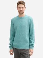 Swetry męskie - Sweter męski Tom Tailor 1043346 XL Niebieski (4068127006936) - miniaturka - grafika 1
